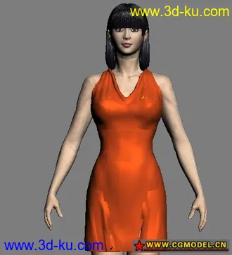 3D打印模型亚模盈盈的图片