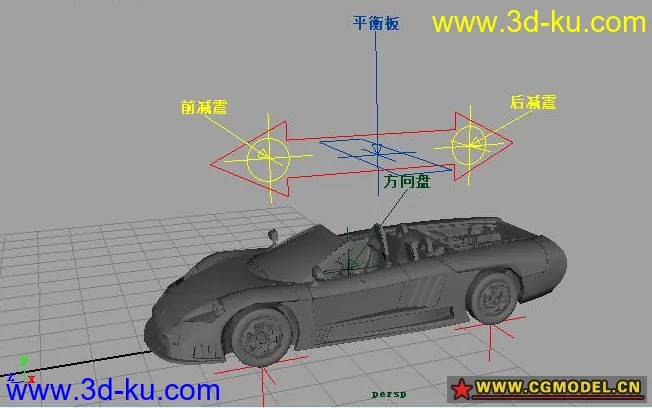 自己绑定的车模型的图片1