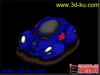 3D打印模型可爱的小跑车  嘿嘿的图片