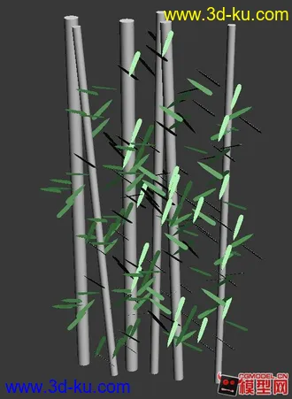 3D打印模型竹子的图片
