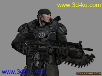 战争机器经典模型带材质的图片