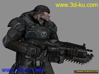 战争机器经典模型带材质的图片