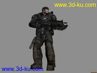 战争机器经典模型带材质的图片