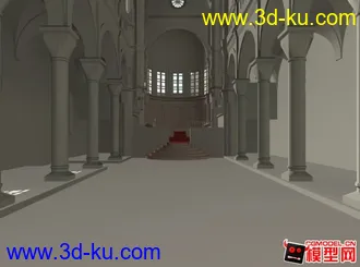 3D打印模型古老的教堂的图片