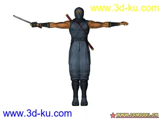 3D打印模型忍者的图片