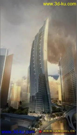 建筑模型带贴图的图片