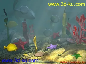 3D打印模型海底的图片
