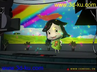 3D打印模型舞台的图片