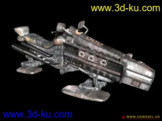 3D打印模型反重力机动车的图片