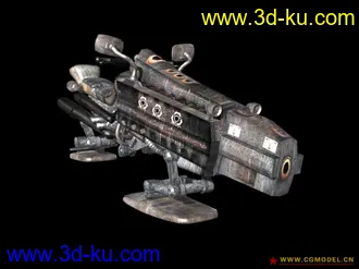 3D打印模型反重力机动车的图片