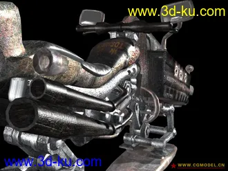 3D打印模型反重力机动车的图片