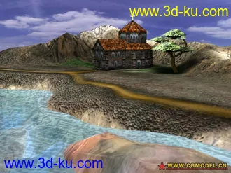 3D打印模型自己做的教堂的图片