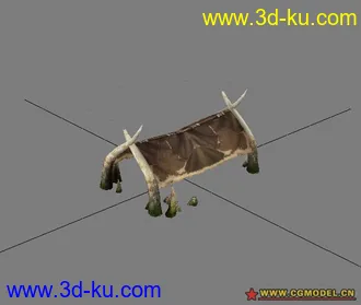 3D打印模型比较早之前做的一个帐篷的图片