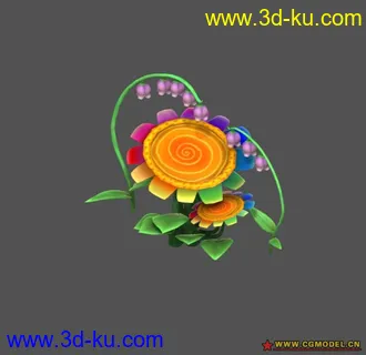 3D打印模型一个通过了但是最后没有使用的场景的图片