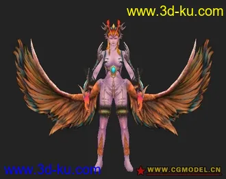 3D打印模型怪物女王的图片