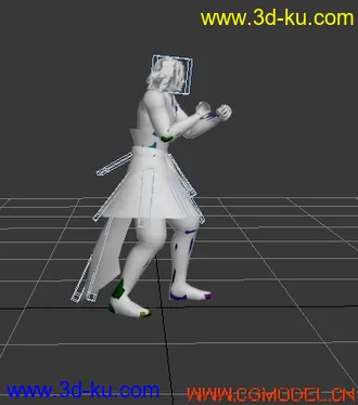 3D打印模型男+动作+贴图的图片