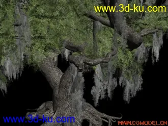 3D打印模型一棵屌爆了的树，需要的下吧的图片