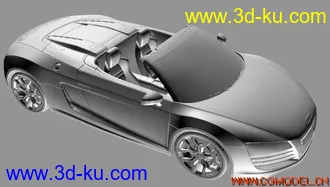 3D打印模型AUDI R8 SPYDER的图片