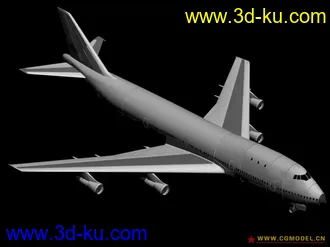 3D打印模型747初模的图片