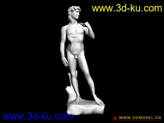 3D打印模型大卫雕塑的图片