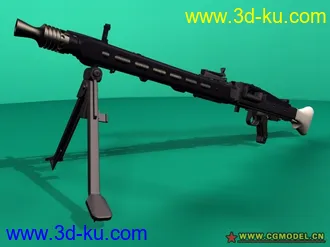 3D打印模型二战德国MG42通用机枪（高级货）MAX格式的图片