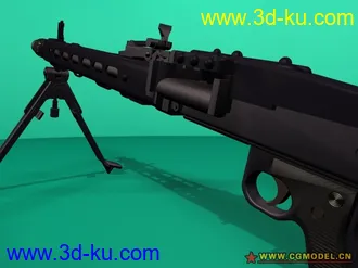 3D打印模型二战德国MG42通用机枪（高级货）MAX格式的图片
