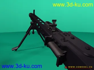 3D打印模型二战德国MG42通用机枪（高级货）MAX格式的图片