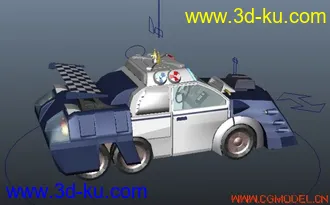 3D打印模型全是交通工具，偏科幻的卡通类，喜欢的拿走~~~的图片