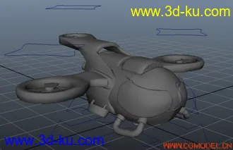 3D打印模型全是交通工具，偏科幻的卡通类，喜欢的拿走~~~的图片