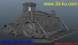 3D打印模型全是交通工具，偏科幻的卡通类，喜欢的拿走~~~的图片