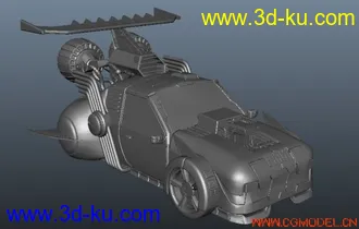 3D打印模型全是交通工具，偏科幻的卡通类，喜欢的拿走~~~的图片