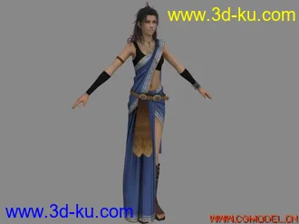 3D打印模型FF13女角色的图片