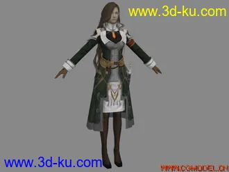 3D打印模型FF13女角色的图片