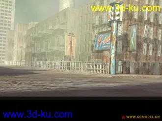3D打印模型破烂风格建筑的图片