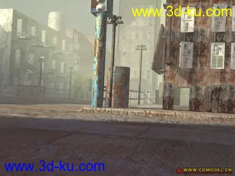 3D打印模型破烂风格建筑的图片