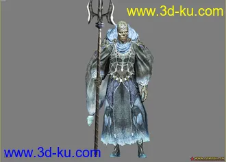 3D打印模型精英首领骷髅王的图片