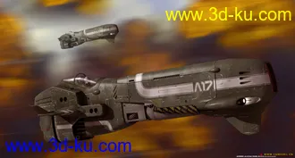 高精度飞船模型  请求加精的图片