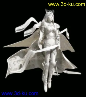 3D打印模型唯美少女_2的图片
