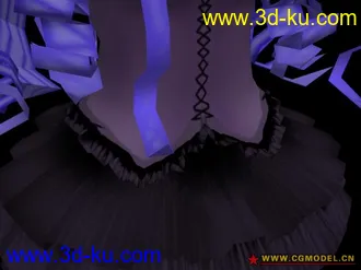 3D打印模型【卡通人物】我自己原创的女MM1号游戏公司进来看下的图片