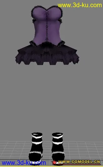 3D打印模型【卡通人物】我自己原创的女MM1号游戏公司进来看下的图片