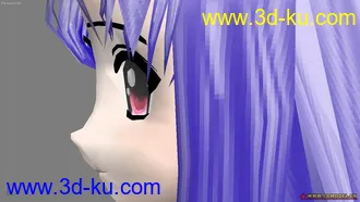 3D打印模型【卡通人物】我自己原创的女MM1号游戏公司进来看下的图片