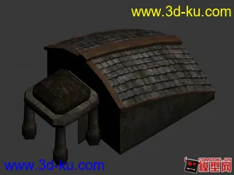 3D打印模型一个新手做的原创建筑的图片
