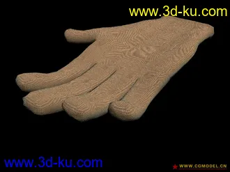 3D打印模型新人更要努力啊.还不错的手套一个的图片