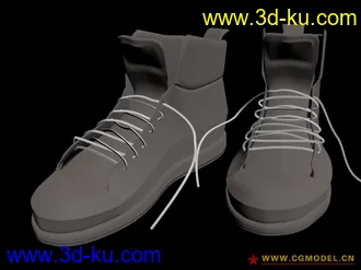 3D打印模型还是自己的，努力啊，鞋子一只的图片