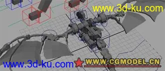 超级强的MAYA模型(13款，骨骼已绑定好）的图片