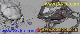 超级强的MAYA模型(13款，骨骼已绑定好）的图片