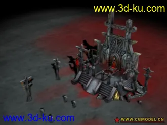 3D打印模型发个王座遗迹~嘎嘎的图片