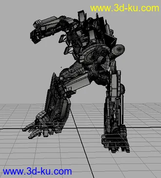 3D打印模型汽车人博派领袖的图片