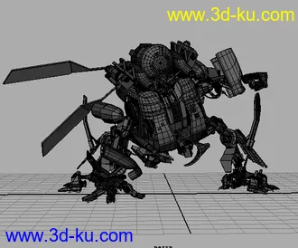 3D打印模型汽车人角色的图片
