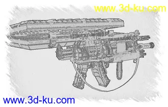 3D打印模型枪械的图片